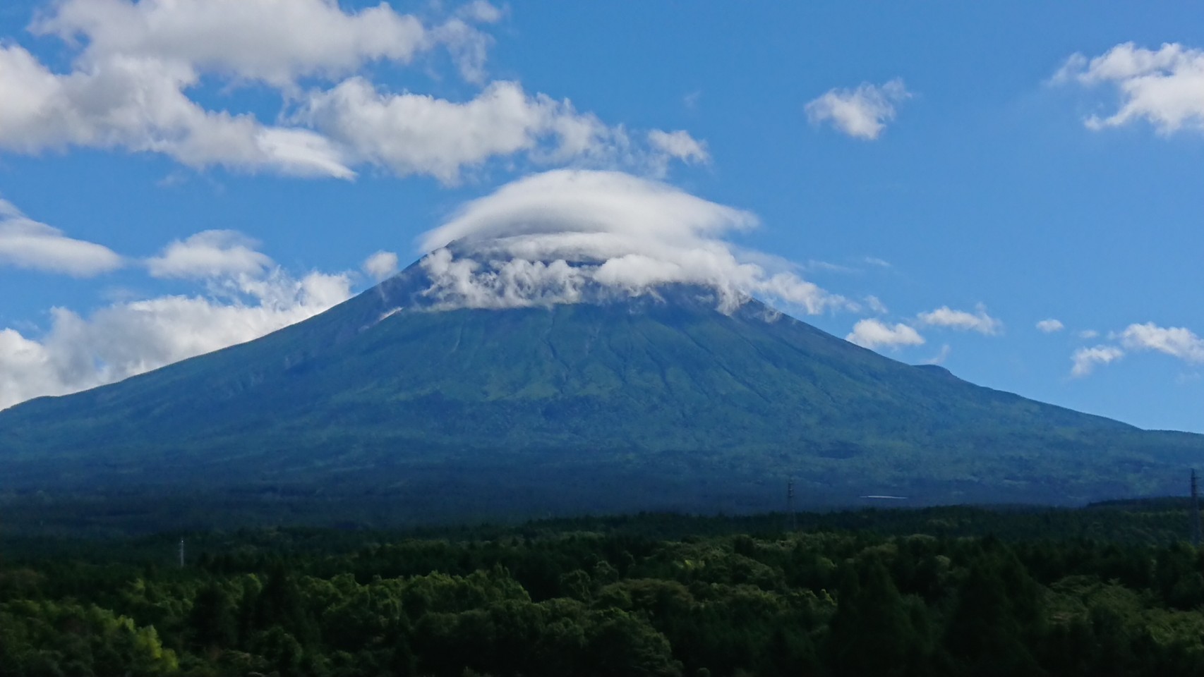 今日の富士山